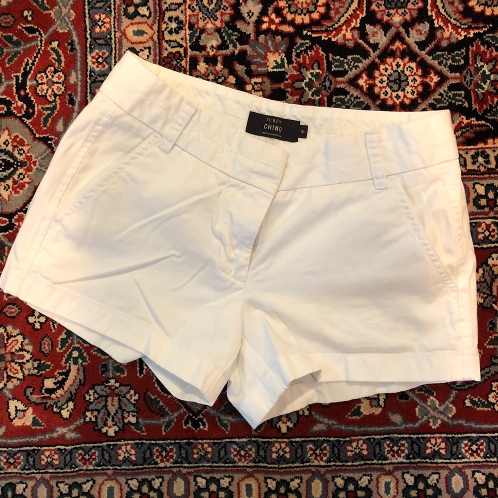 J Crew 4 inch chino shorts